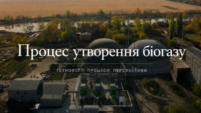 Процес утворення біогазу